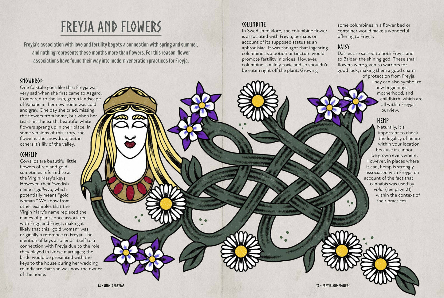 Freyja: An Illustrated Guide to the Goddess of Magic, Love & War