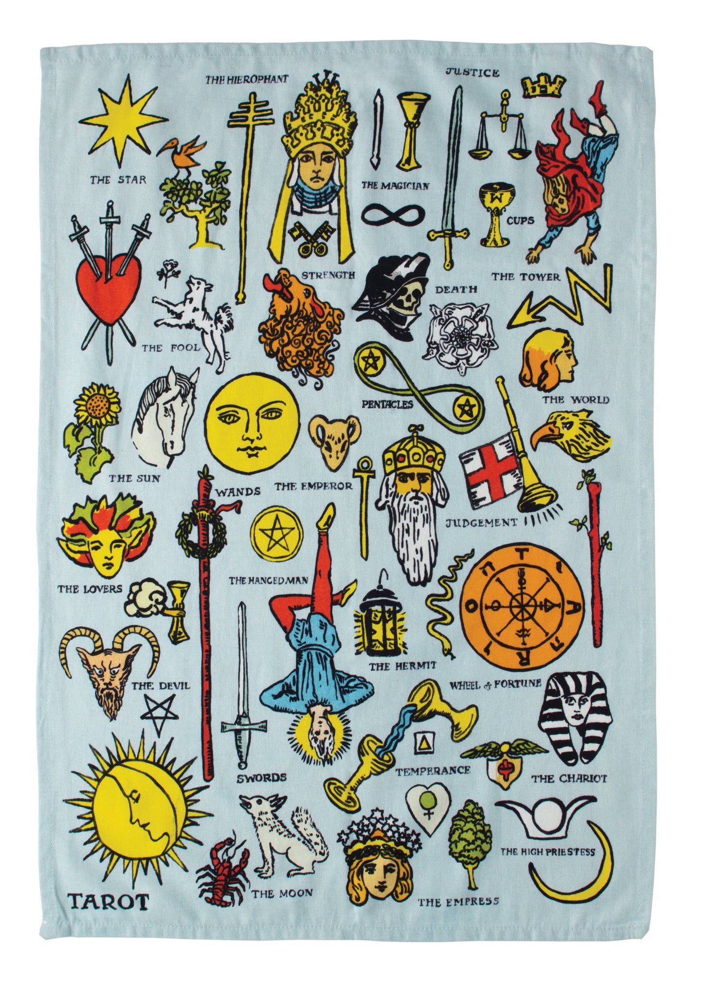Tarot Tea Towel