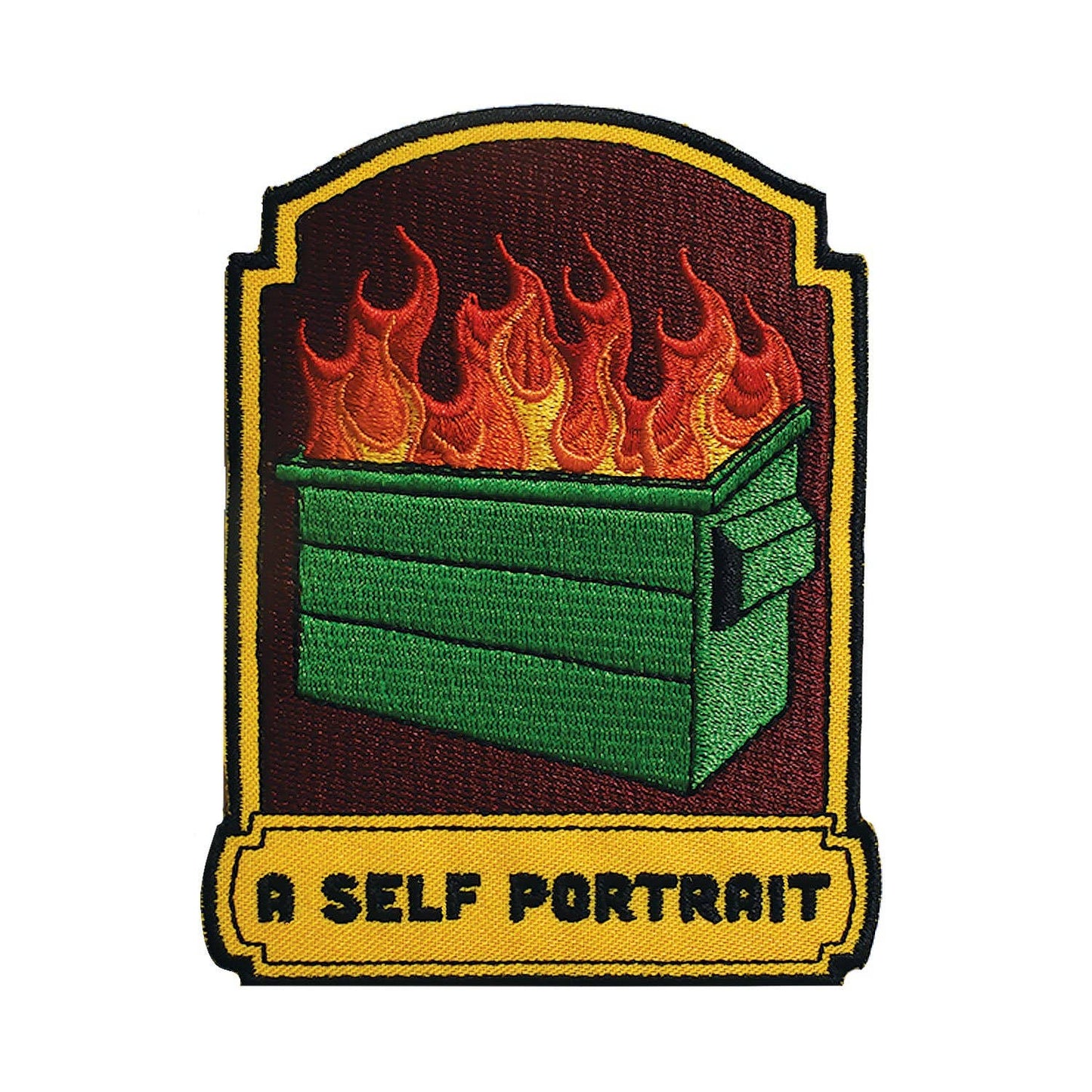 Retrograde Supply Co. A Self Portrait Embroidered Patch