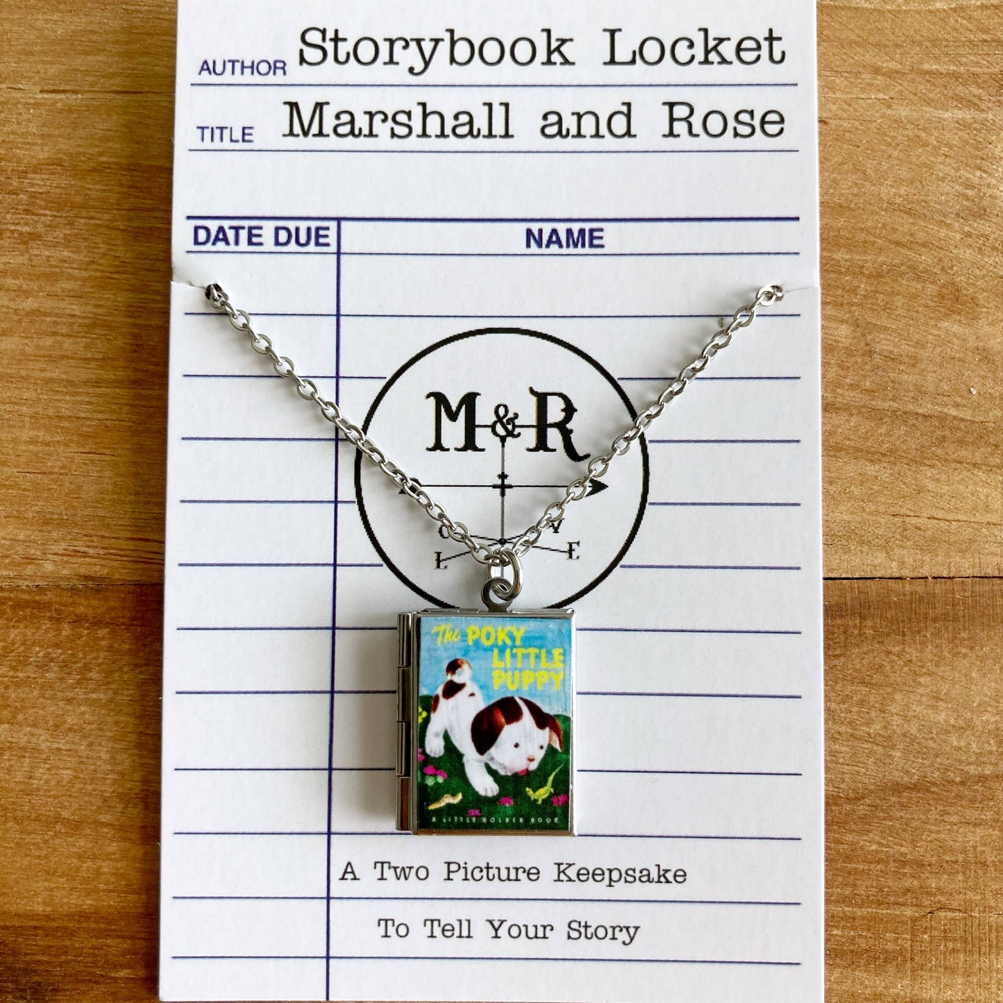 Marshall and Rose Book Locket The Poky Little Puppy