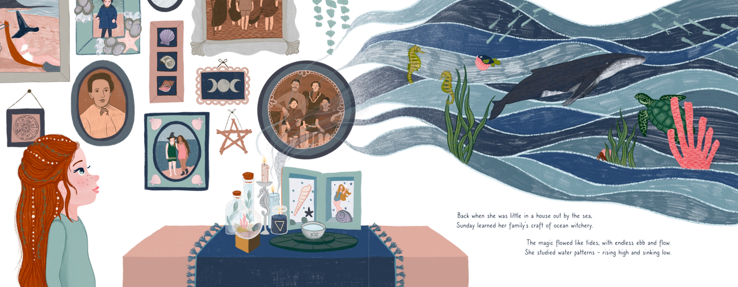 Sunday The Sea Witch - Hardcover Childrens Book