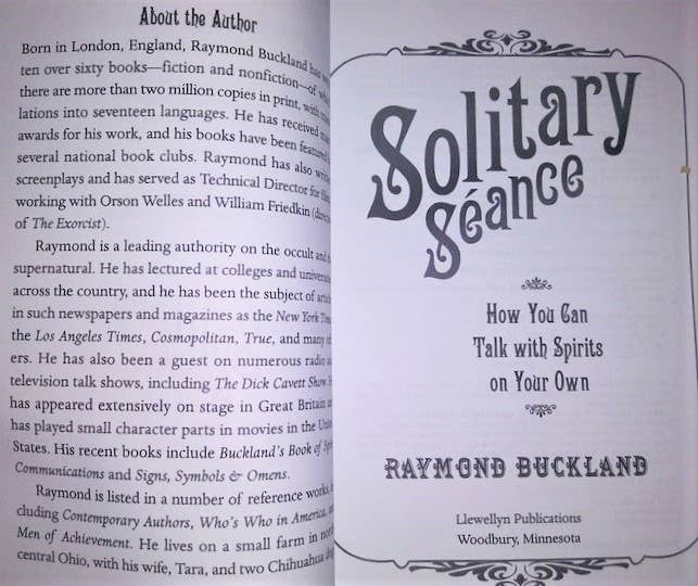 Solitary Seance: How You Can Talk with Spirits on Your Own