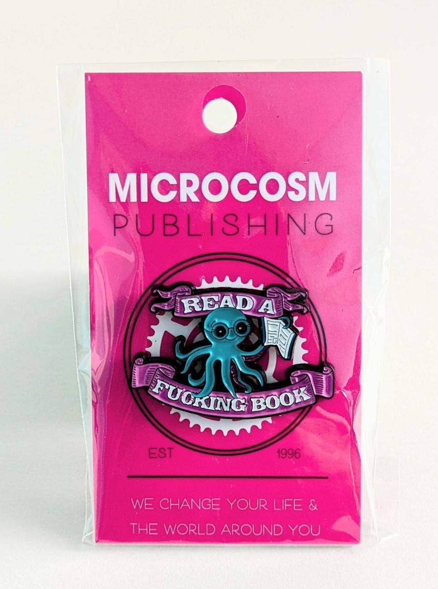 Read a Fucking Book Enamel Pin