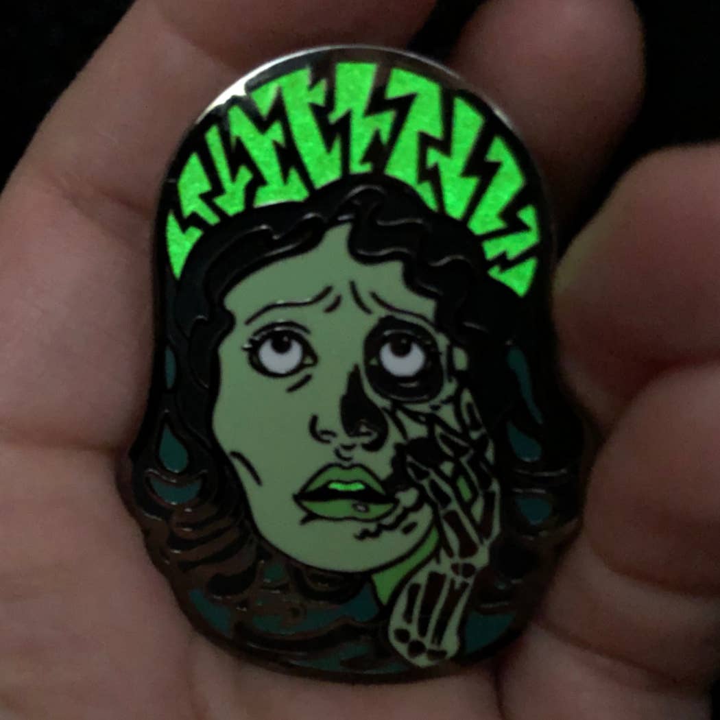 Radium Girl Enamel Pin by Alexandra Winthrop
