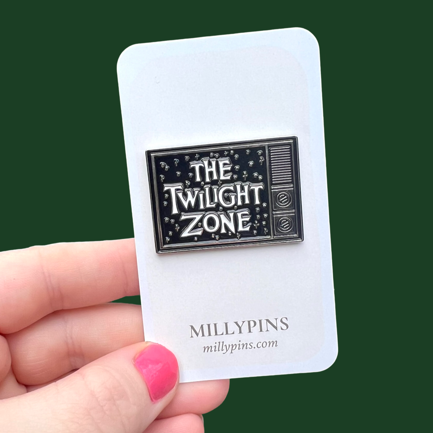 TV Enamel Pin - "The Twilight Zone" by Millypins