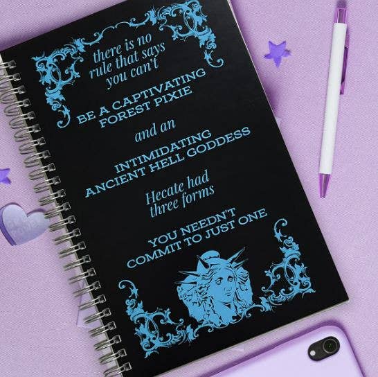 Hecate Had Three Forms Spiral Notebook