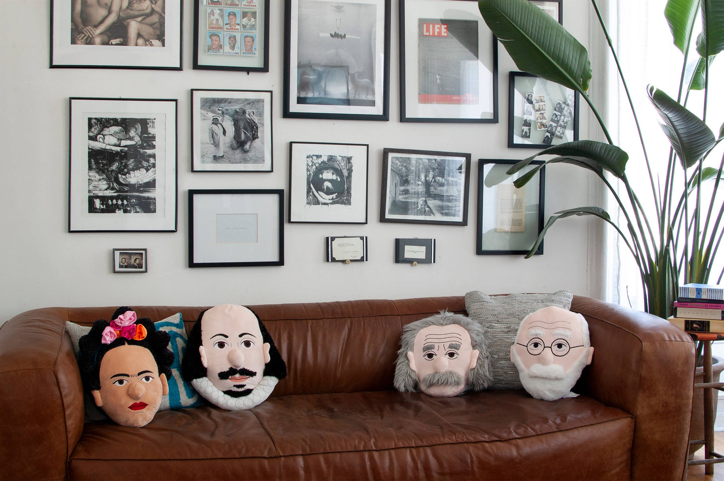 Freud Stuffed Portrait Plush Decor