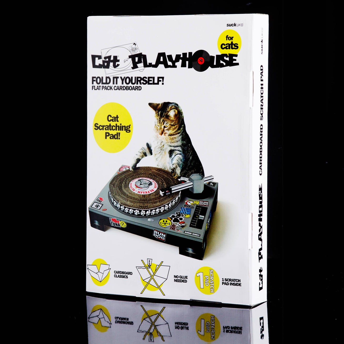 SUCK UK Cat Scratch DJ Decks