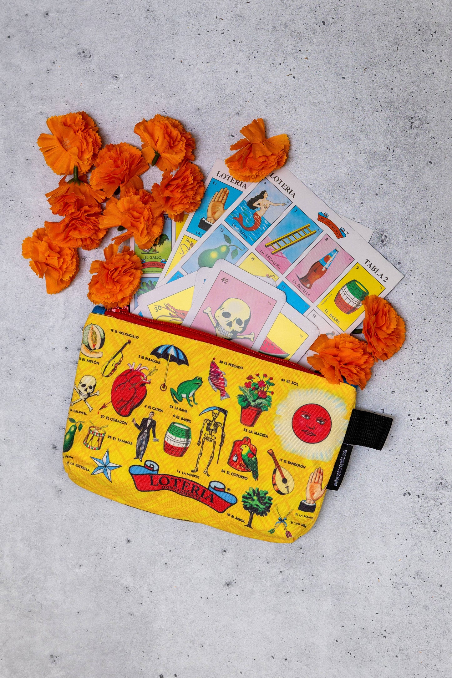 Loteria Zipper Bag