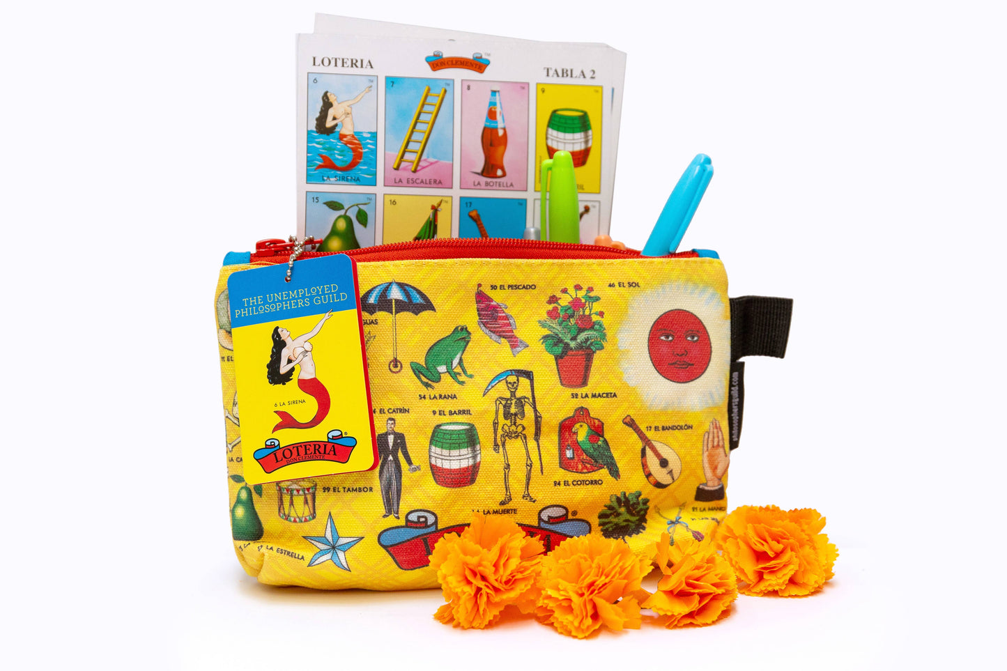 Loteria Zipper Bag