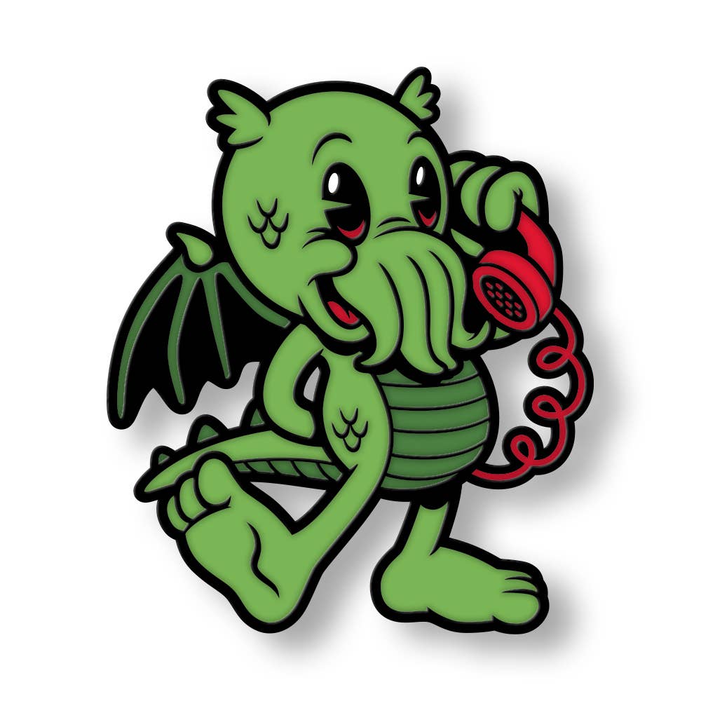 Hairebrained! Call of Cthulhu Enamel Pin