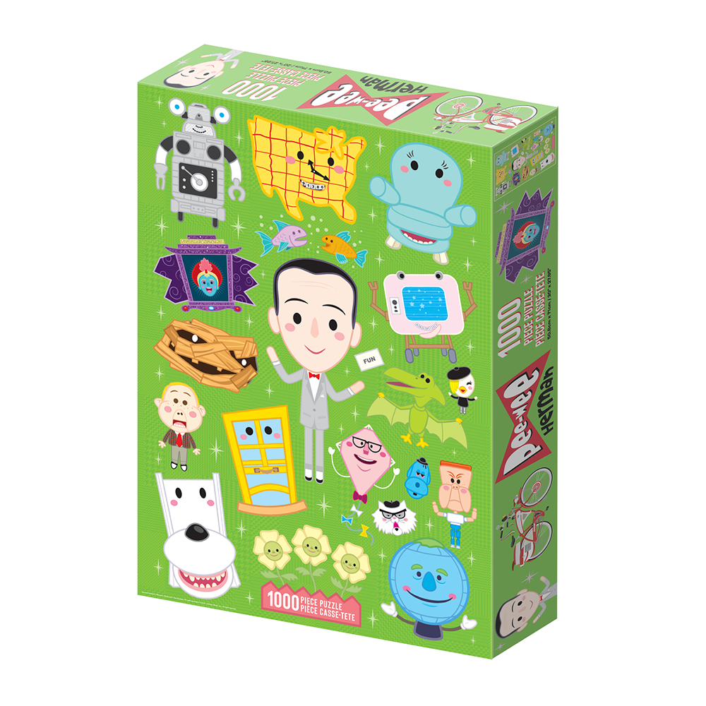 ComicCon Green Pee-wee's Playhouse 1000 pc Jigsaw Puzzle