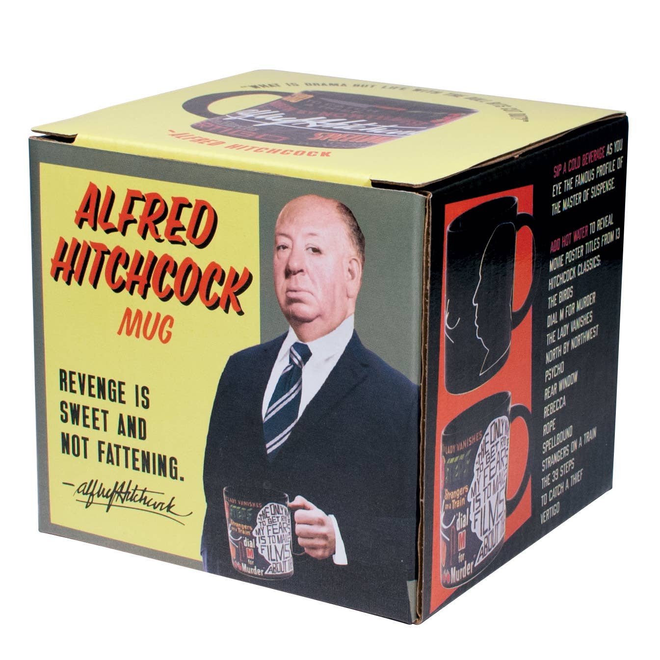 Alfred Hitchcock Heat-Changing Coffee Mug