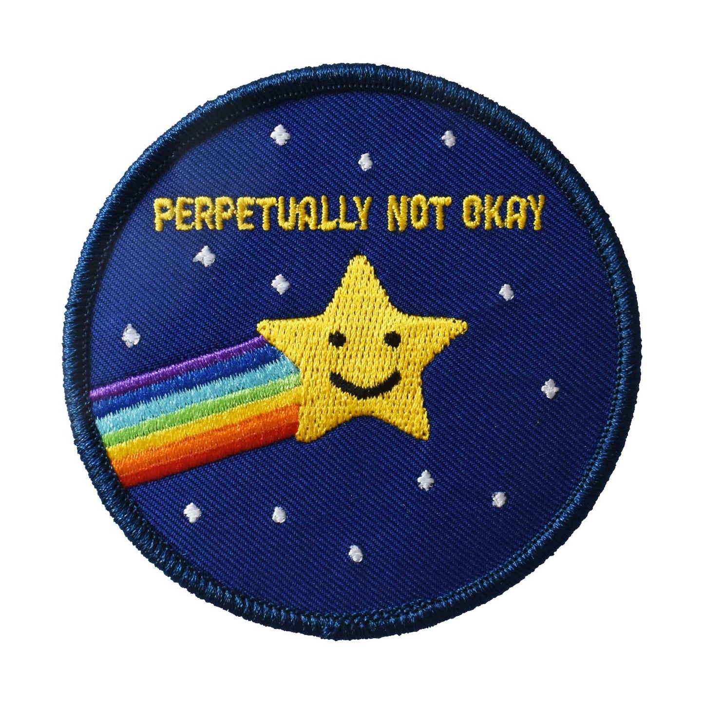 Retrograde Supply Co. Perpetually Not Okay Embroidered Patch