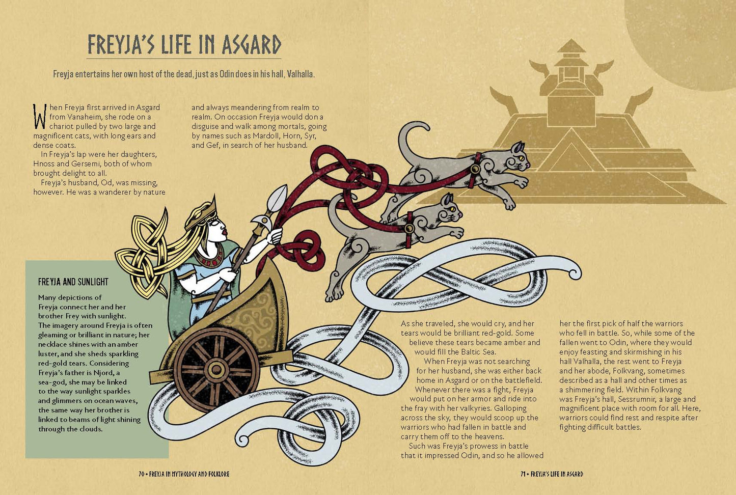 Freyja: An Illustrated Guide to the Goddess of Magic, Love & War