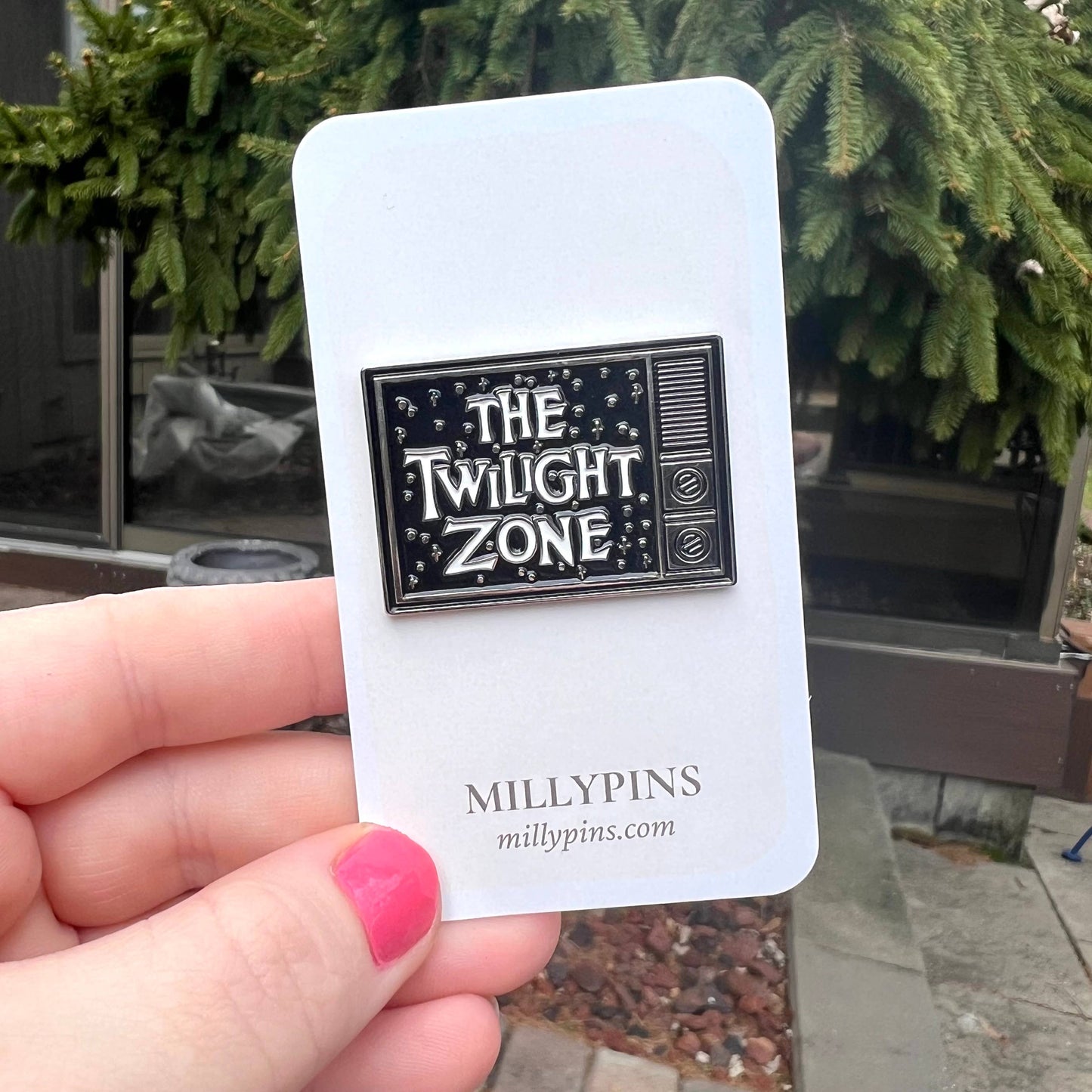 TV Enamel Pin - "The Twilight Zone" by Millypins