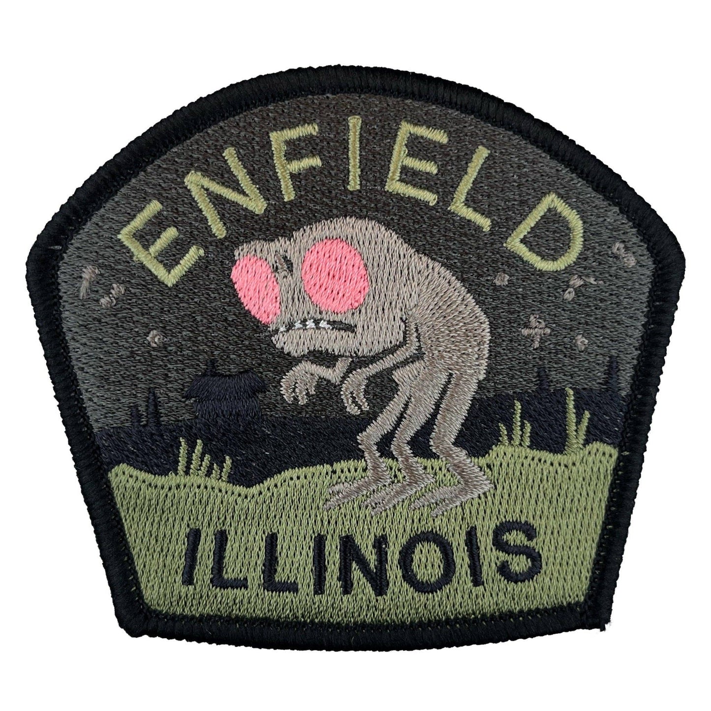 Monsterologist Enfield, Illinois Travel Patch