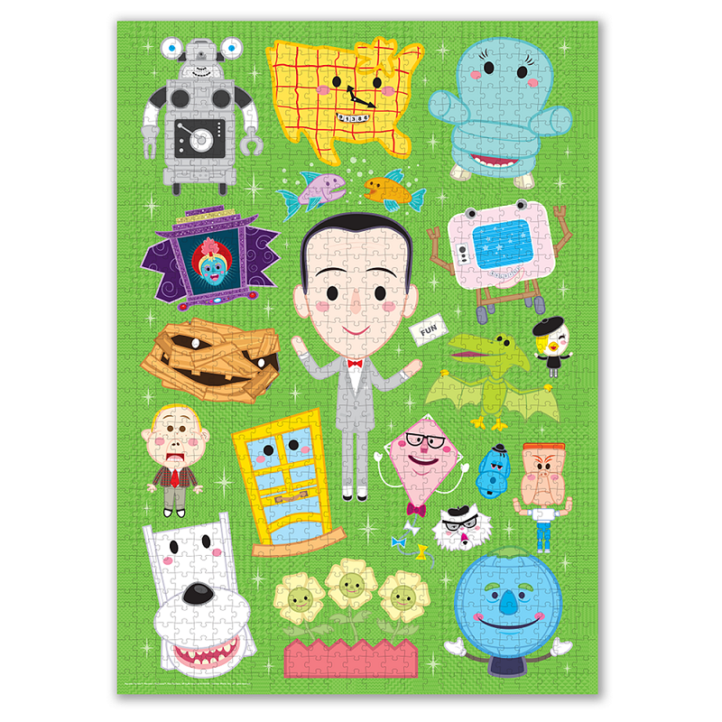 ComicCon Green Pee-wee's Playhouse 1000 pc Jigsaw Puzzle