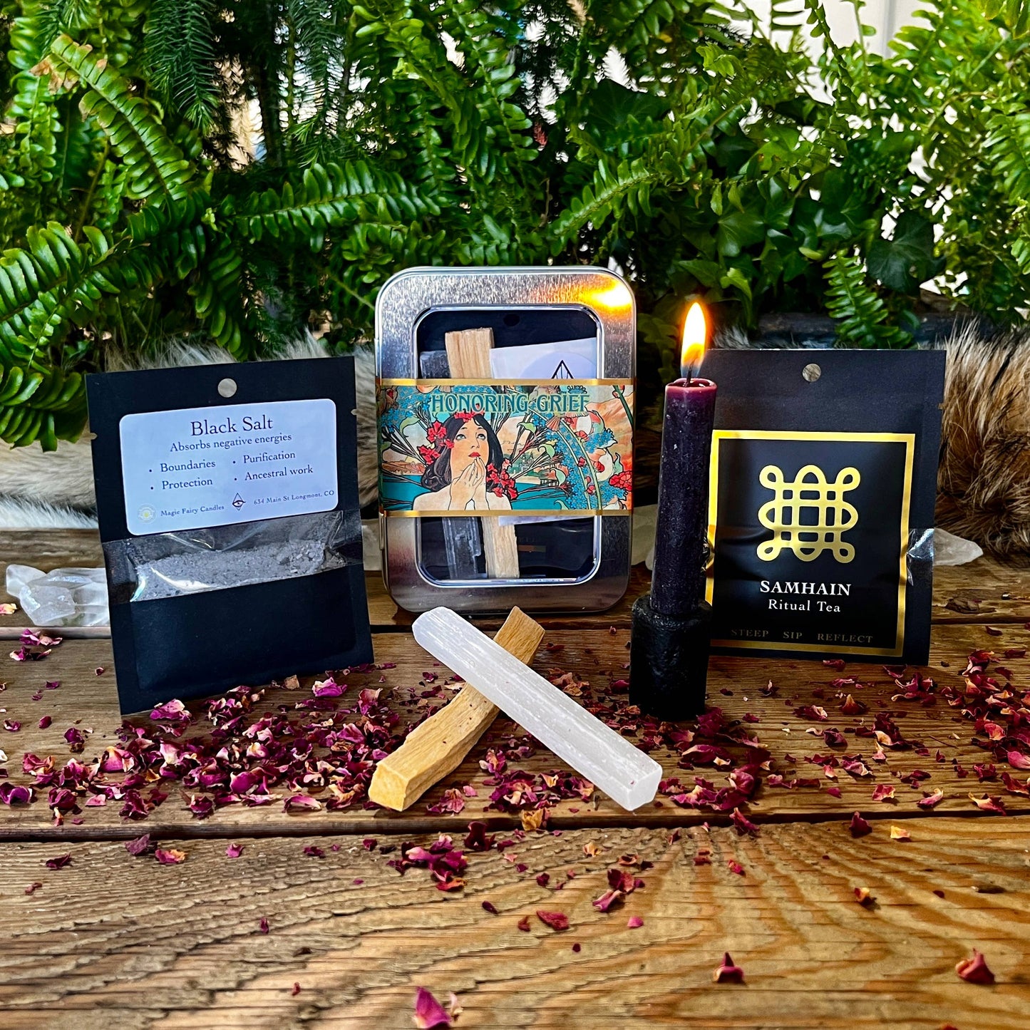 Honoring Grief Spell Kit by Magic Fairy Candles