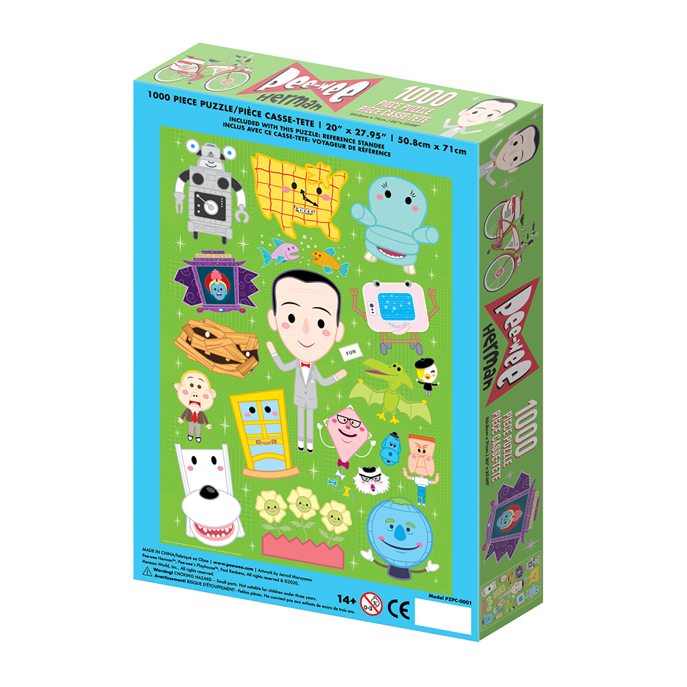 ComicCon Green Pee-wee's Playhouse 1000 pc Jigsaw Puzzle