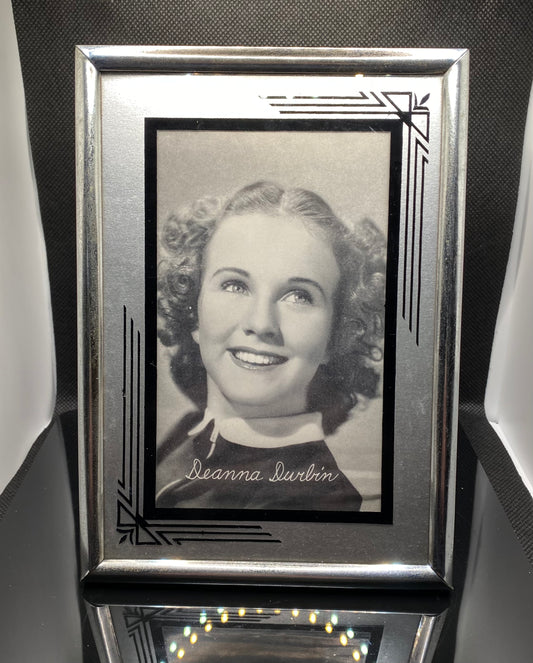 VINTAGE 1930's - Art Deco Frame featuring Deanna Durbin!