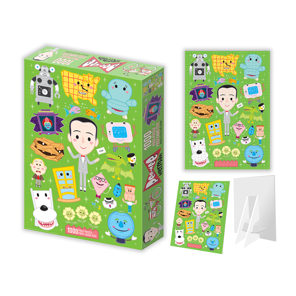 ComicCon Green Pee-wee's Playhouse 1000 pc Jigsaw Puzzle
