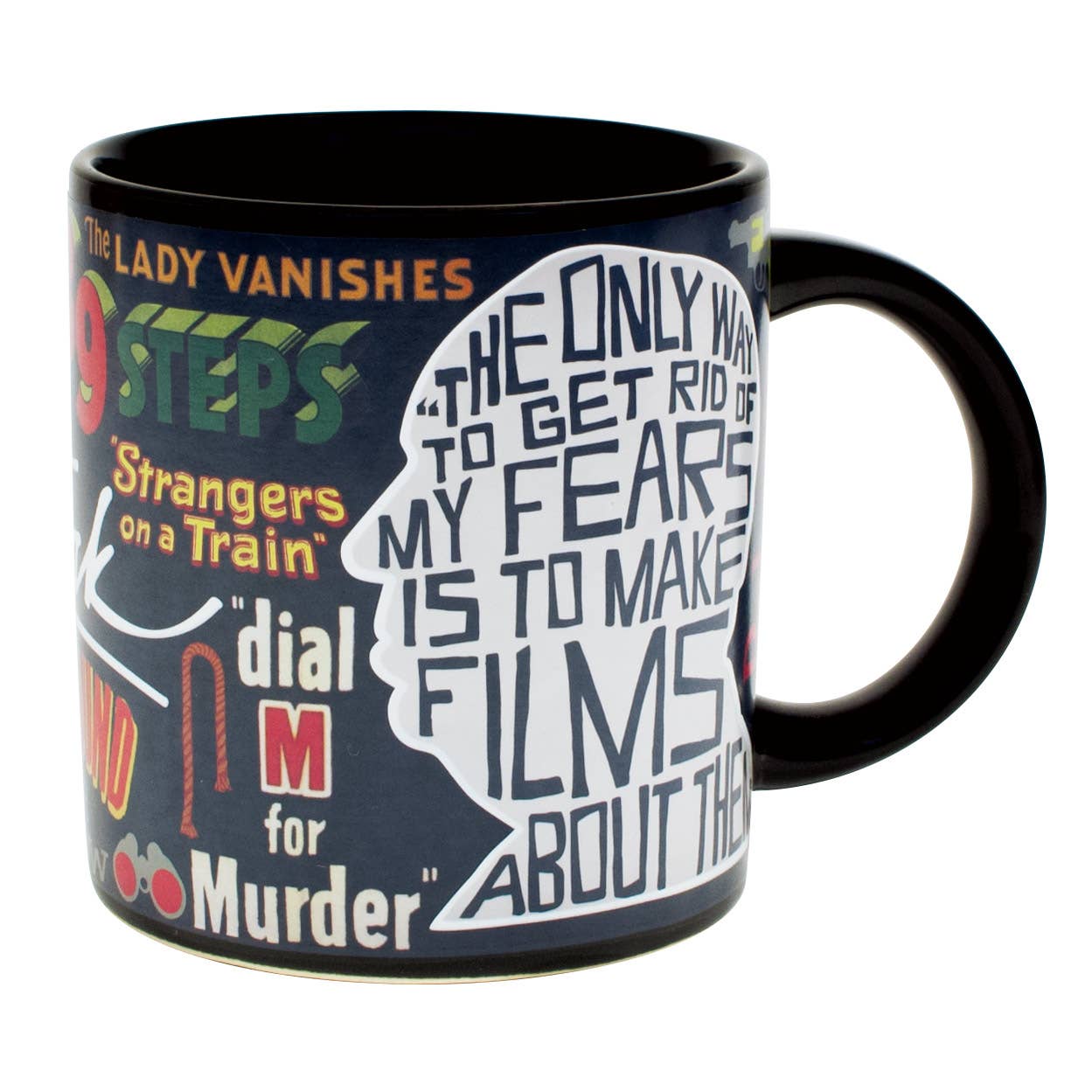 Alfred Hitchcock Heat-Changing Coffee Mug