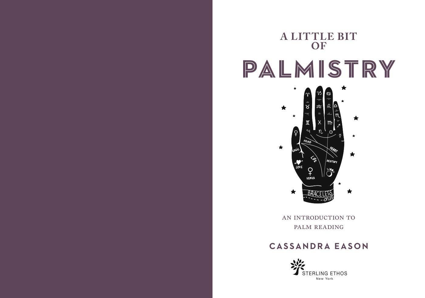 A Little Bit of Palmistry by Cassandra Eason