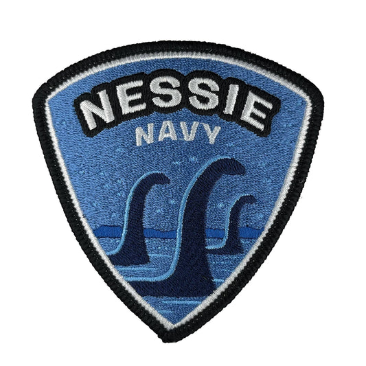 Monsterologist Nessie Navy Embroidered Patch