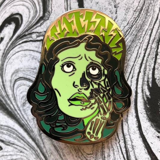 Radium Girl Enamel Pin by Alexandra Winthrop